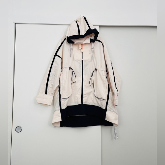 NWT Free People Oversized Peace Out Parachute Parka Jacket Size Medium Large